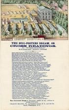 09x079.1 - The Bill Posters Dream or Cross Readings with view of Amory Hospital, Civil War Songs from Winterthur's Magnus Collection